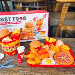 Đồ chơi thức ăn nhanh Pizza gà rán