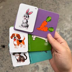 HỌC LIỆU BÓC DÁN “CON GÌ ĂN GÌ”